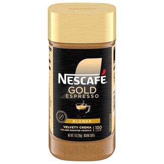 Nescafe Nescafe Gold Espresso Instant Coffee Blonde Mild Roast, 7 oz
