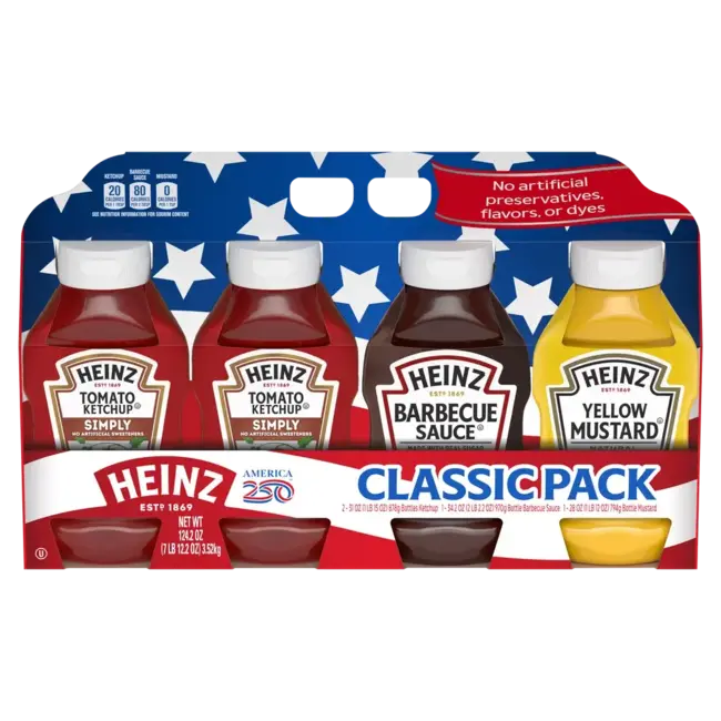 Heinz Classic Variety Pack, 4 ct