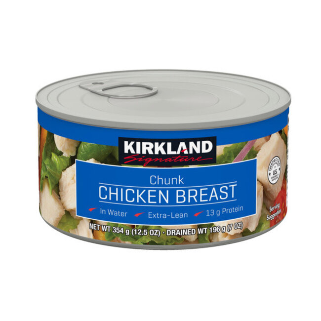 Kirkland Signature Chicken Breast Chunks Can, 12.5 oz, 6 ct
