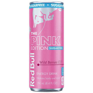 Red Bull Red Bull Pink Sugar Free, 8.4 oz, 24 ct