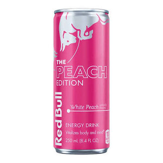 Red Bull Red Bull White Peach, 8.4 oz, 24 ct