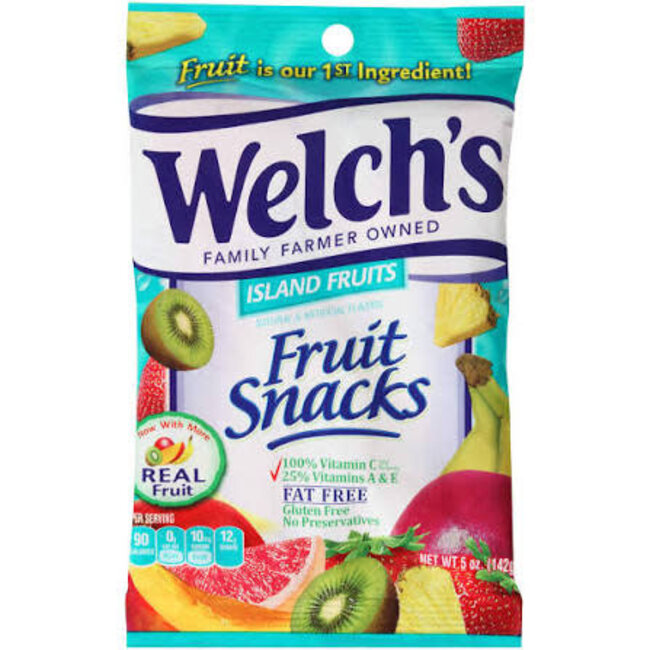 Welchs Island Fruits, 5 oz, 12 ct