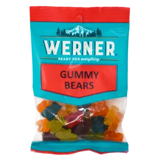 Werner Werner Gummy Bears, 7 oz, 6 ct