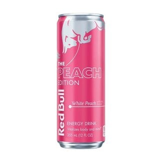 Red Bull Red Bull Summer White Peach, 12 oz, 24 ct