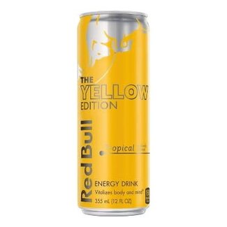 Red Bull Red Bull Tropical Yellow, 12 oz, 24 ct