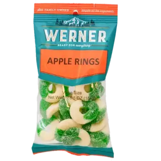Werner Werner Apple Rings, 6.5 oz, 6 ct