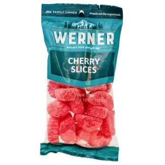 Werner Werner Cherry Slices, 10 oz, 6 ct