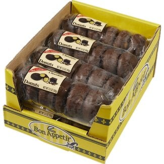 Bon Appetit Bon Appetit Mini Chocolate Donuts, 3.5 oz, 8 ct