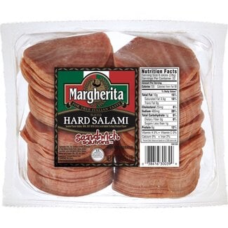 Margherita Margherita Hard Salami Sliced, 2 lb