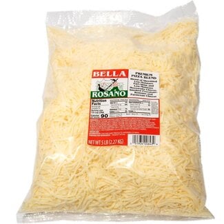 Bella Rosano Bella Rosano Premium Blend Pizza Cheese Shredded, 5 lb