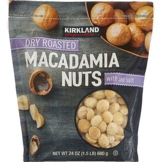 Kirkland Signature Kirkland Signature Dry Roasted Macadamia Nuts Salted, 1.5 lb