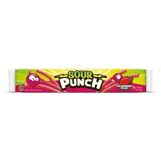 Sour Patch Sour Punch Strawberry Straws, 2 oz, 24 ct