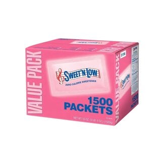 Sweet & Low Sweet'N Low Portion Packets, 1500 ct