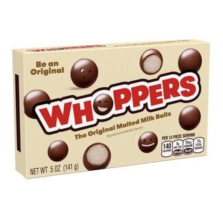 Whoppers Whoppers Original Malted Milk Balls Candy Big Box, 5 oz, 12 ct