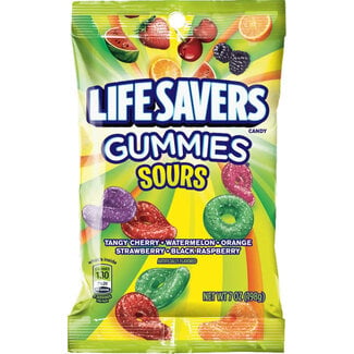 Lifesavers Lifesavers Gummies Sours, 7 oz, 12 ct