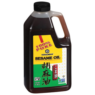 Kikkoman Kikkoman Sesame Oil 4 Non Gmo Gluten Free, 40 oz, 4 ct