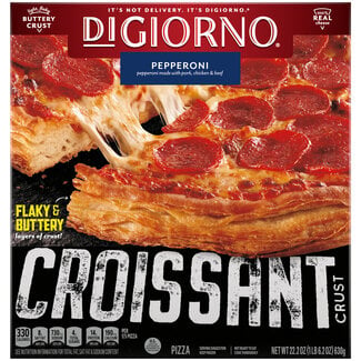 Digiorno Digiorno Pizza Pepperoni Croissant Crust, 22.2 oz, 12 ct