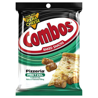 Combos Combos Pizzaria Pretzel Baked Snacks, 6.3 oz, 12 ct