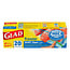Glad Freezer Zipper Bags Quart Extra Thick, 20 ct, (Pack of 12)