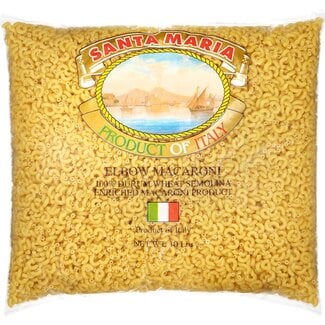 Santa Maria Santa Maria Elbow Macaroni Noodles, 10 lb