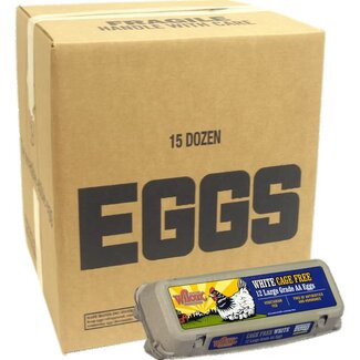 Wilcox Wilcox Large Eggs Cage Free, 15 dz