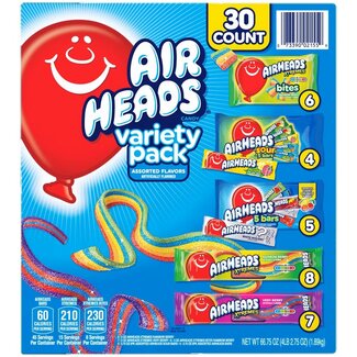 Airheads Airheads Candy Variety Pack, 30 ct