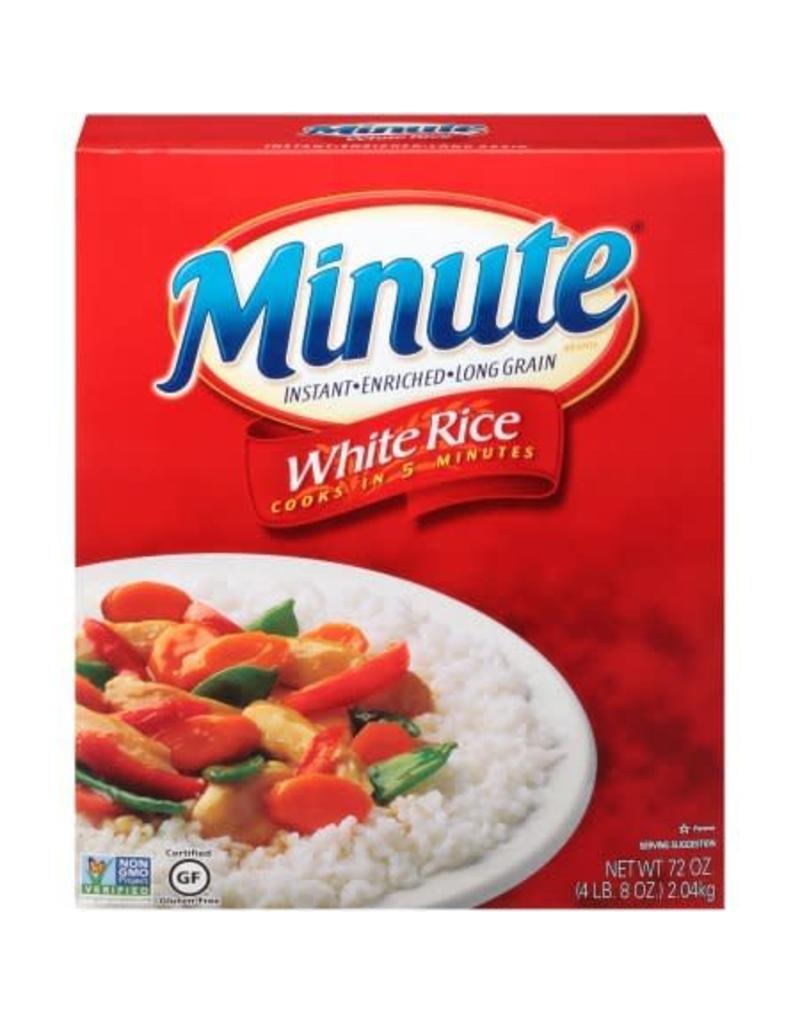 Minute Rice Minute Enriched Long Grain Instant Rice, 72 oz, 4 ct
