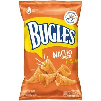 Bugles Bugles Nacho Cheese, 7.5 oz, 8 ct