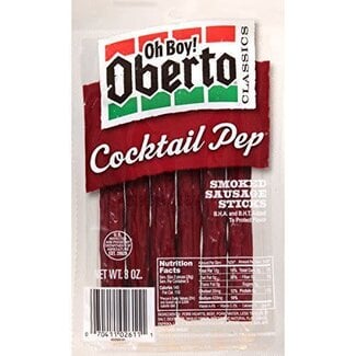 Oberto Oberto Cocktail Pepperoni Sticks, 3 oz, 8 ct