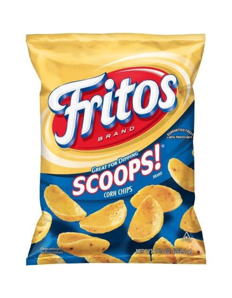 Fritos Fritos Scoops Chips, 9.25 oz, 10 ct