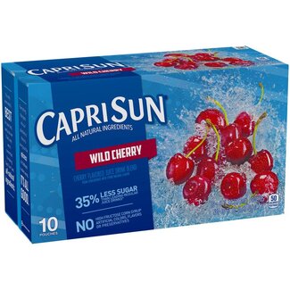 Capri Sun Capri Sun Wild Cherry, 10 ct, (Pack of 4)