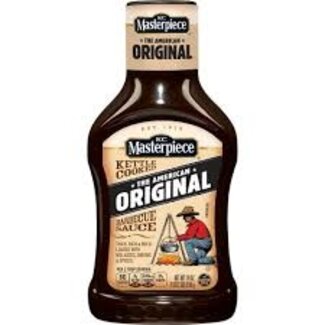 Kc Masterpiece KC Masterpiece Original BBQ Sauce, 18 oz, 6 ct