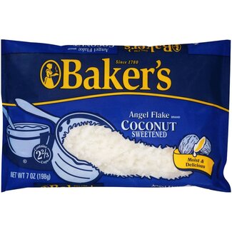 Baker's Baker's Coconut Angel Flake Bag, 7 oz, 10 ct