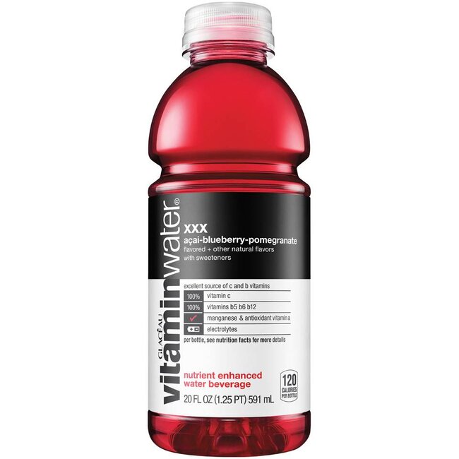 Vitamin Water XXX, 20 oz, 12ct