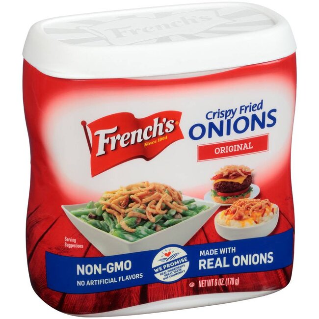 French's French Fried Onions, 6 oz, 16 ct