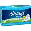 Always Always Maxi Long Super W/Wings, 32 ct, (Pack of 6)