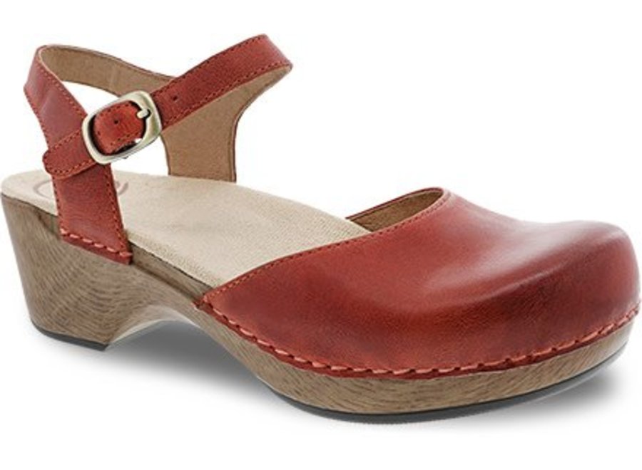 dansko coral waxy burnished