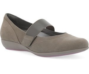 Dansko Kendra Taupe Milled Nubuck 4621-158500 - John Allen Shoes