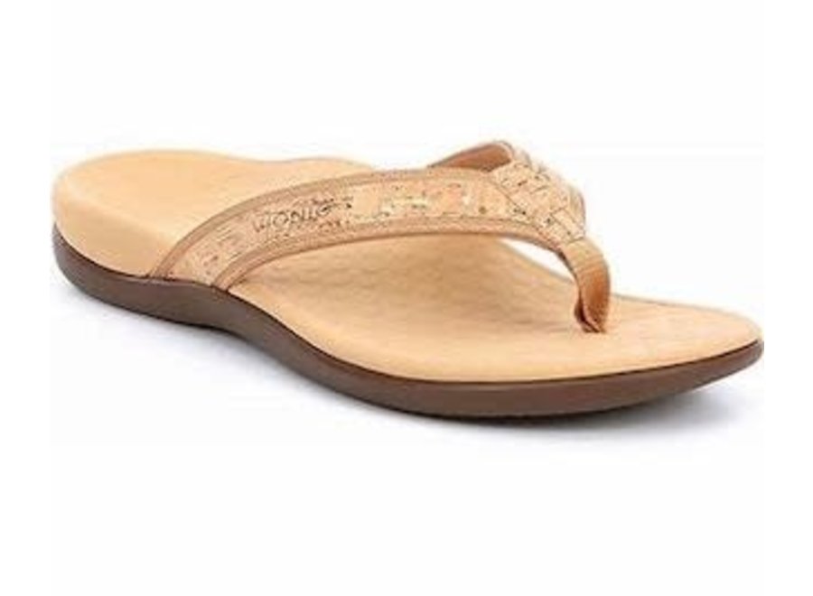 Vionic Vionic Tide II Gold Cork 10000470-GLDCRK - John Allen Shoes