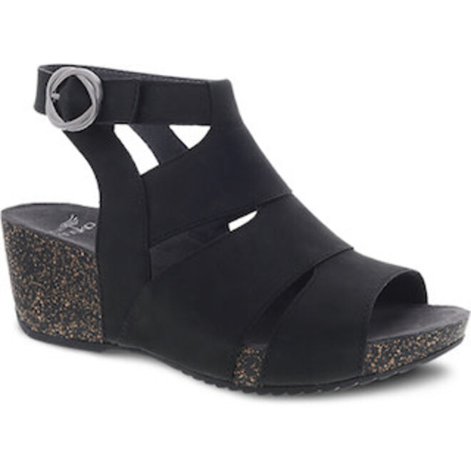 Dansko Sera Milled Nubuck Black 3421-360200
