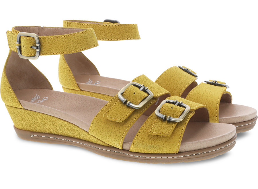 Dansko Astrid Textured Nubuck Yellow 1532-170300