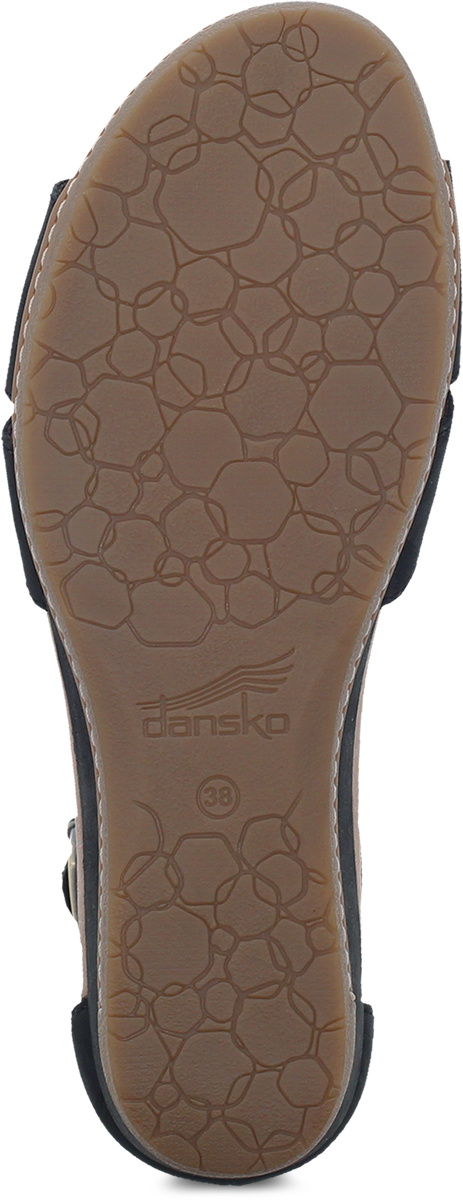 Dansko Astrid Milled Nubuck Black 1532-470300 - John Allen Shoes