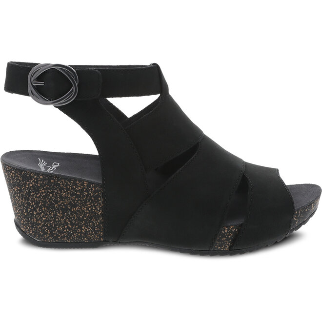 Dansko Sera Milled Nubuck Black 3421-360200