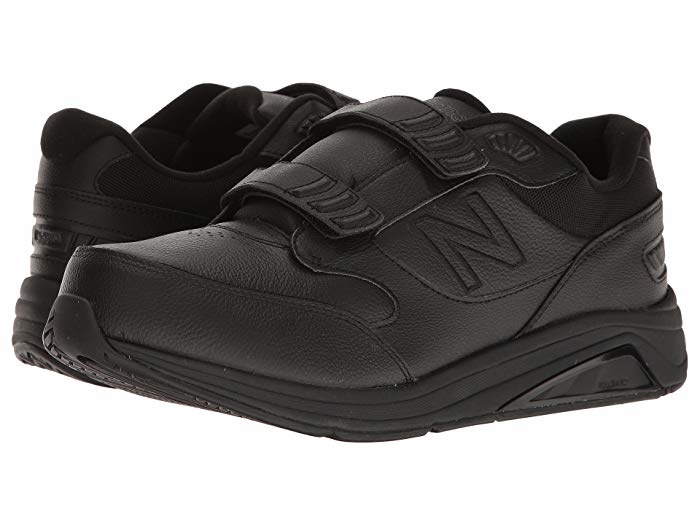 new balance velcro mens black