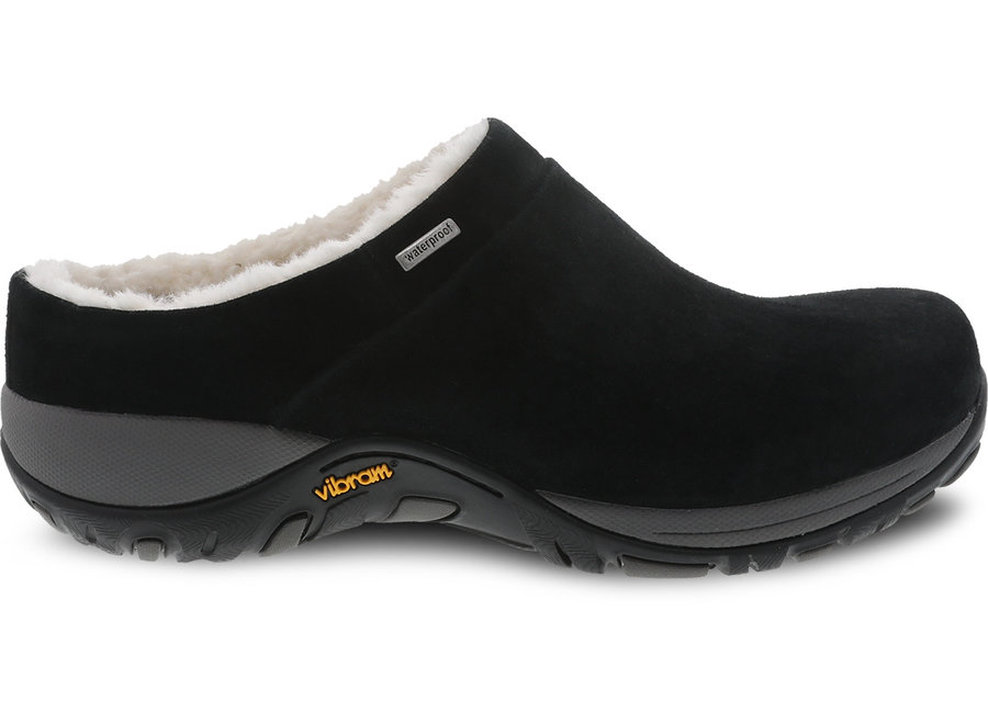 dansko parson black suede