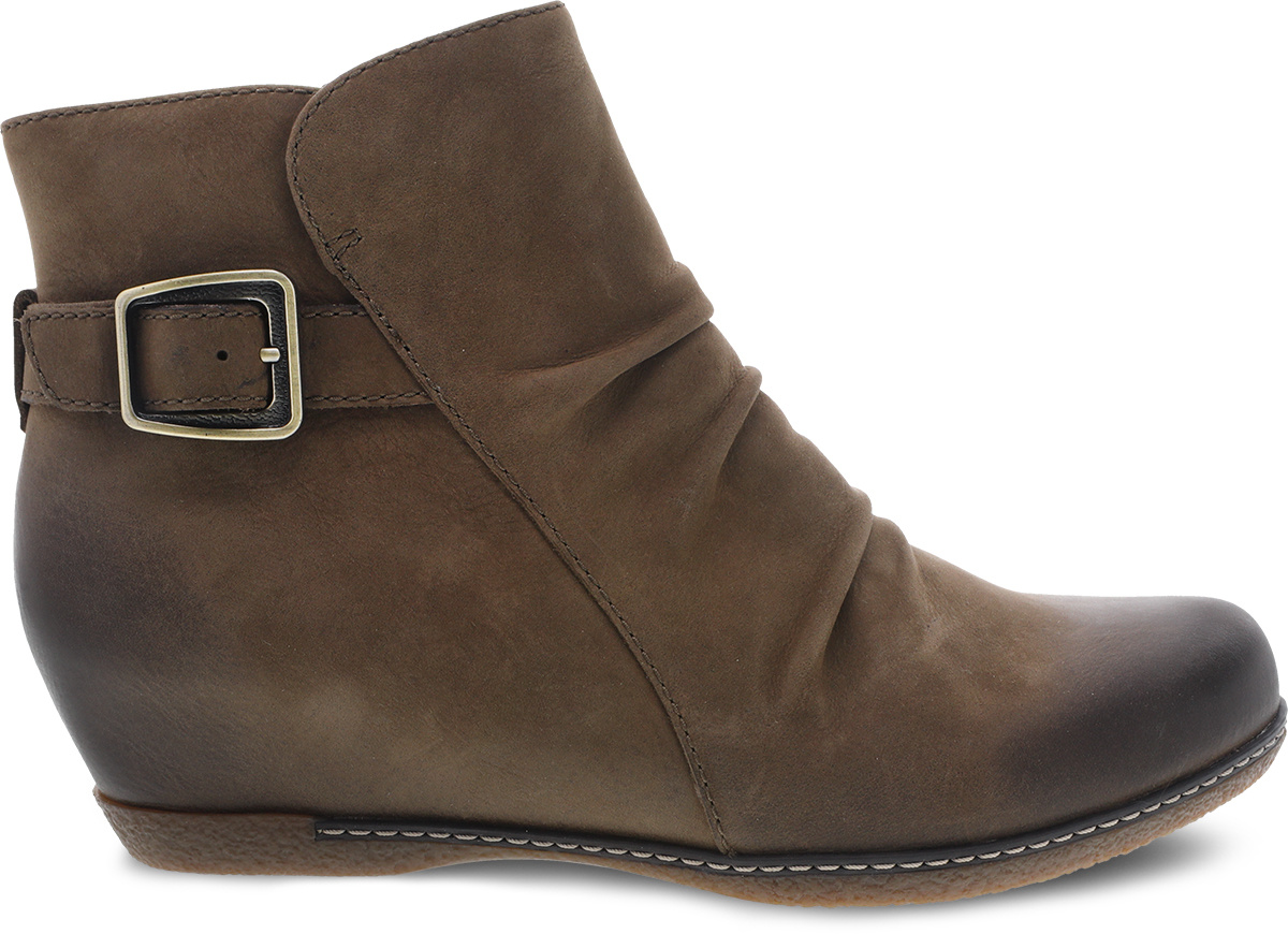 Dansko Lia Mushroom Burnished Nubuck 6908-871200 - John Allen Shoes