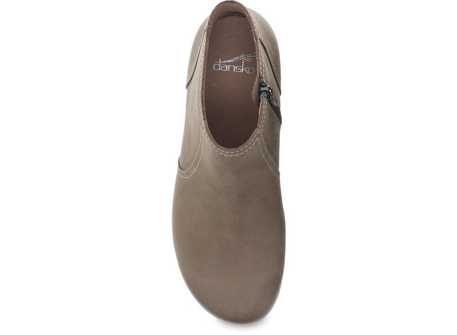 Dansko Barbara Taupe Burnished Nubuck 
