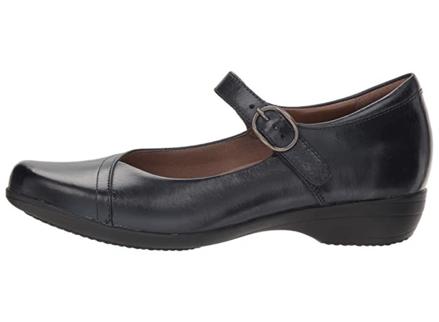 Dansko Fawna Navy Burnished Nappa 5501 