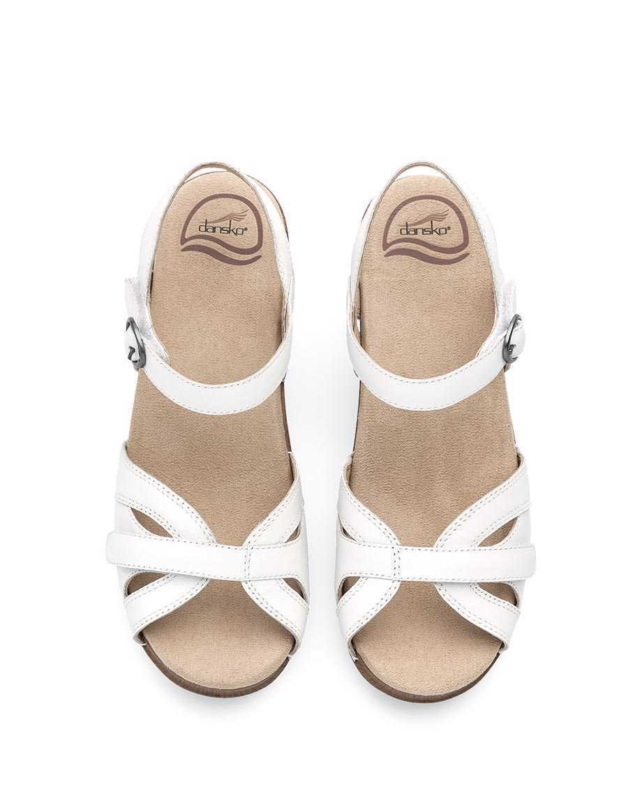 Dansko Womens Season Sandal- Black Smooth Leather | Cleary's Shoes & Boots