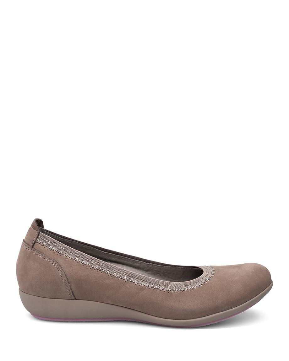 dansko professional taupe milled nubuck